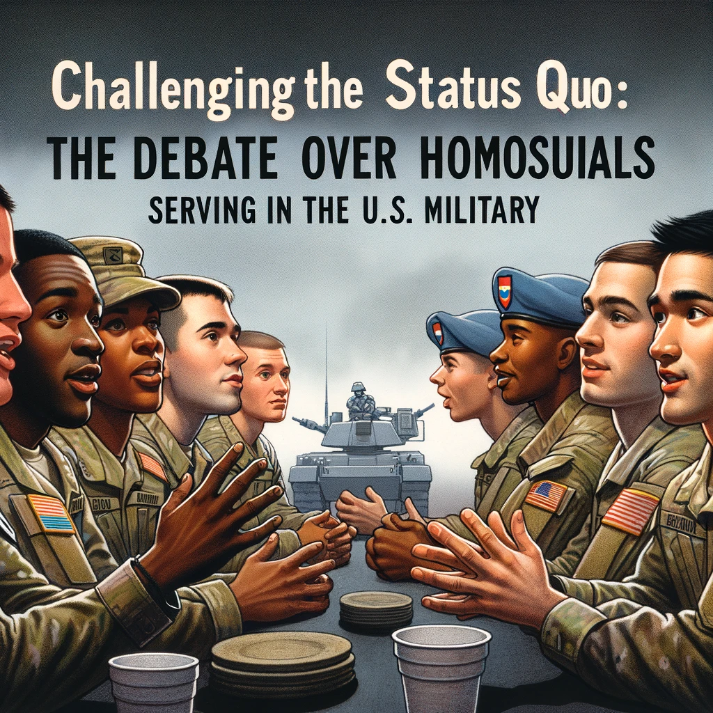 Challenging the Status Quo: The Debate Over Homosexuals Serving in the U.S. Military
